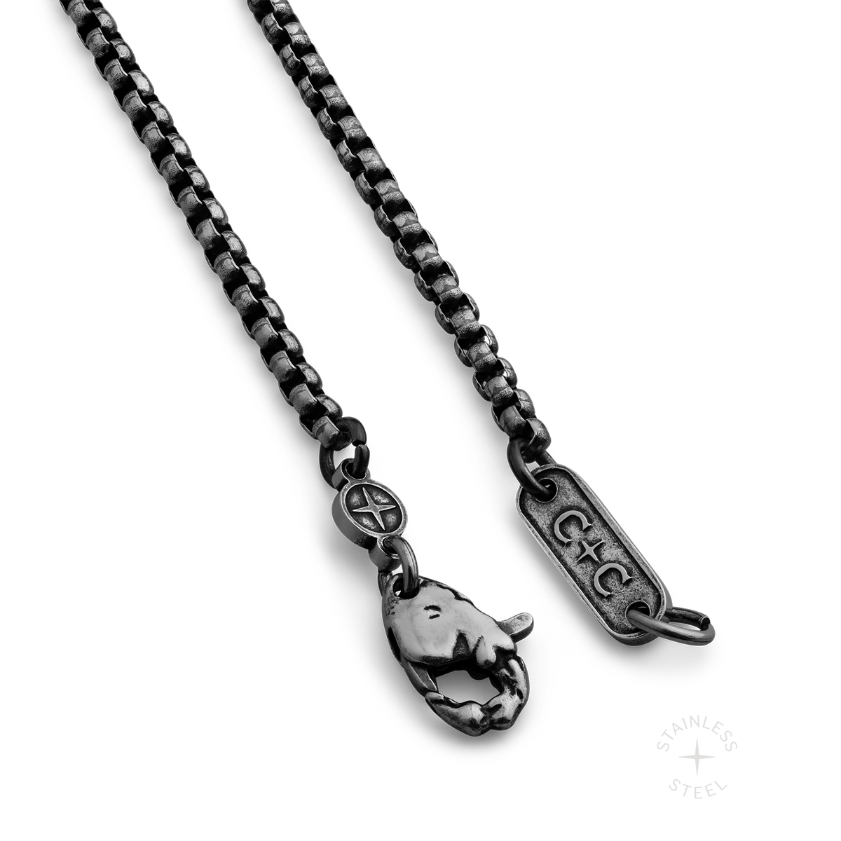 Rounded Box Chain x Antiqued